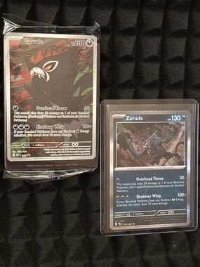 Pokémon Zarude Mega Evolutions Black star Promo Sealed New-Rare Holo-Pitch Black